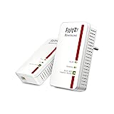 AVM FRITZ!Powerline 1240E WLAN Set International Adattatore, PLC, HomePlug AV2, IEEE P1901, 1200...
