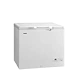Haier HCE259R Congelatore Orizzontale a Pozzetto, 259 Litri, Temperatura Regolabile, Funzione Fast...