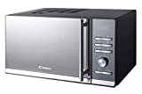 Candy CMGE23BS Forno a Microonde con Grill, 23 Litri, 900W, Piatto girevole diametro 245 mm, 6...
