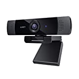 AUKEY Webcam 1080p Full HD con Microfono Stereo, per Video Chat e Registrazione, Compatibile con...