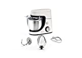 Moulinex Masterchef Gourmet - Robot da pasticceria, 1100 W e 8 velocità, funzione pulse, ciotola in...