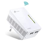 TP-Link TL-WPA4220 Powerline AV600 WiFi Extender, 300 Mbps, 2.4GHz, 2 Porte Ethernet, Plug and Play,...