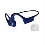 Aftershokz Xtrainerz, auricolari MP3 a conduzione ossea, ideali per il nuoto, con memoria interna da...