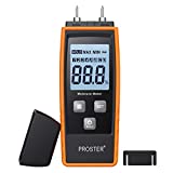 Proster Misuratore Umidità Legno Igrometro Retroilluminazione per Legna Digitale LCD Display...