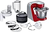 Bosch Planetaria Robot da Cucina, Ciotola in Acciaio da 3.9 L, 7 Velocità, 1000 W, Rosso