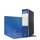 ESSELTE G85 OXFORD Registratore - f.to protocollo dorso 8 cm - Blu - Confezione da 6 pezzi -...