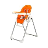 Peg Perego Seggiolone Prima Pappa Zero3, Arancia
