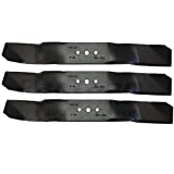 Husqvarna 504188201, 504188210 Set di 3 lame per tosaerba Husqvarna R316, R320, Rider 155, 175 R