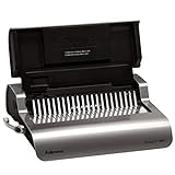 Fellowes 5620901 Rilegatrice Elettrica a Dorsi Plastici Quasar-E, Capacità 500 Fogli