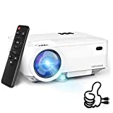 HOPVISION Mini Proiettore 1080P Full HD,Video Proiettore Portatile 5000 Lumen con Display da...