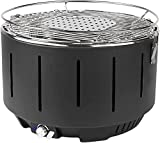 Barbecue a carbonella,Griglia Barbecue Carbone Senza Fumo con Interfaccia Mirco e Ventilatore...