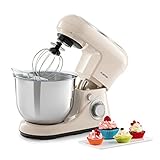 Klarstein Bella Pico 2G - Robot da Cucina, Mixer, Impastatrice, 1200 W / 1,6 PS, 6 Livelli, Sistema...