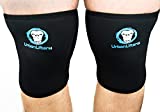 Urban Lifters Ginocchiere (Coppia) Crossfit 7mm Knee Sleeves Ottimo Supporto, Calore, Compressione e...