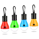 JOPHEK Lampada Led Ricaricabile, 4 x Lanterna da Campeggio A LED Lampada da Campeggio A Batteria...