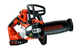 BLACK+DECKER GKC1820L20-QW Elettrosega A Batteria Litio, Fino A 20 Cm Di Taglio, 18V-2.0 Ah, Nero...