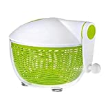 Ibili 783626, Centrifuga per insalata, 26 cm, Verde, Bianco
