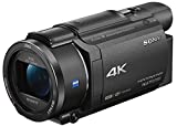 Sony FDR-AX53 - Videocamera 4K Ultra HD con Sensore CMOS Exmor R, ottica Grandangolare Zeiss 26.8...