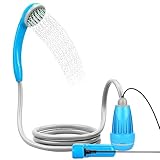 LIBERRWAY Doccia Campeggio Portatile Doccia da Campeggio Elettrica con 3 Anni di Garanzia per la...
