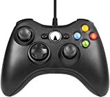 Controller PC, Wired Controller Xbox 360, Design Ergonomico Gamepad Precisione Ottimizzato, Doppia...