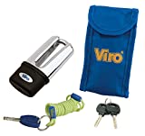 Viro 152.47 Bloccadisco BLINDATO Extreme, Finitura Cromata, Arco da 11 mm