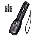 Linkax Torcia LED alta potenza Torcia elettrica Torce LED Flashlight 800LM Fuoco Regolabile...