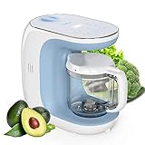 Eccomum Robot da Cucina, Cuocipappa Multifunzione a Vapore da Mescolare/Cuocere/Riscaldare Alimenti...