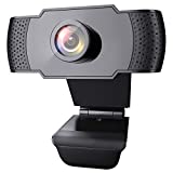 wansview Webcam 1080P con Microfono, Webcam PC Laptop Desktop Computer USB 2.0 con Clip Regolabile...