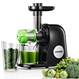 Estrattore di Succo a Freddo Housnat, Estrattore di frutta e verdura con Motore Silenzioso e...