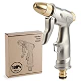 Fippy Pistola da Giardino in Metallo, Pistola a Spruzzo d'acqua da Giardino ad Alta Pressione con...