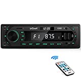 Autoradio Bluetooth RDS Stereo ieGeek, Luce dei Tasti a 7 Colori, 60WX4 Supporta...