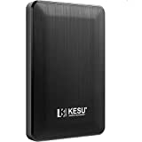 KESU 2,5' 1TB Ultra Slim Hard Disk Esterno Portatile USB3.0 SATA HDD Storage per PC, Mac, Desktop,...