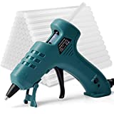 Pistola Colla a Caldo 50W Pistola a Caldo Professionale con 80 Stick Colla a Caldo 7mm Mini Pistola...