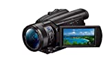Sony FDR-AX700 Videocamera 4K HDR con Sensore CMOS Exmor RS Stacked da 1', Fast Hybrid AF, Ottica...