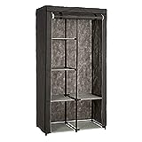 Dediam Enrico Coveri Armadio Guardaroba Salvaspazio In Tessuto Con 6 Ripiani E Struttura Regolabile...