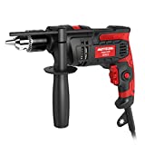 Trapano a Percussione, Meterk 850w 3000 RPM Trapano Elettrico, Martello Trapano Funziona 2 IN 1,...