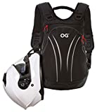 OG Online&Go Roadrunner Zaino Moto Impermeabile Nero Leggero 20L, Borsa Porta-Casco Moto, Cinghia...