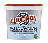 Fulcron Pasta lavamani 750 ml, Lavamani emolliente e detergente, Potere pulente e sgrassante, Ideale...