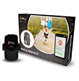 PAJ GPS Pet Finder Tracker Mini per cani/gatti. Impermeabile, 2 g. ca. durata della batt. (3 g. in...