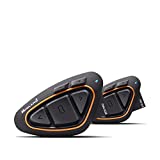 Midland BTX1 PRO Twin Interfono Moto Bluetooth Coppia, Auricolari Casco con Cancellazione del...