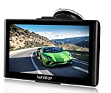 GPS Navigatore Satellitare Auto Touch Screen, Avviso Traffico Vocale, Limite di Velocit Promemoria...