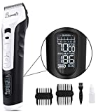 Pecute Tosatrice Professionale per Cani Professionale, Motore Potente, di 4 Ore di Vita, 5 Velocit...