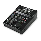 ALTO Professional ZMX52 - Mixer Audio Portatile Professionale 5 Canali con Jack XLR, Alimentazione...