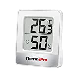 ThermoPro TP49 Mini Igrometro Termometro Digitale Termoigrometro da Interno per Casa Monitor di...