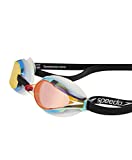 Speedo Fastskin Spesocket 2 Mir Au Occhialini da Nuoto, Unisex adulto, Bianco/Oro Rosa Taglia Unica