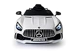 Babycar Mercedes GT-R AMG ( Bianca ) Nuova Versione Macchina Elettrica per Bambini Ufficiale con...