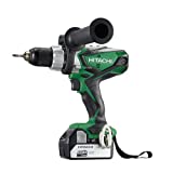 Hitachi DV18DSDL - Trapano avvitatore a percussione 92 nm con 2 batterie 18 V