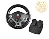 Superdrive - Racing Steering Wheel Driving Wheel SV200 con pedali e pale del cambio per Nintendo...