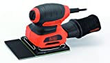 BLACK+DECKER KA401LA-QS Levigatrice Orbitale 1/4 di Foglio con Piastra per Persiane, Senza...