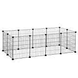 SONGMICS Recinto per Animali di Piccola Taglia, Recinzione Personalizzabile per Criceti, Conigli,...