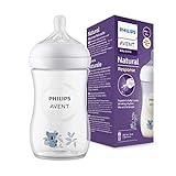 Philips Avent Biberon Natural Response - Biberon da 260 ml, senza BPA, per neonati da 1 mese in su,...